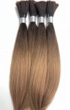 Ombre, glattes Echthaar, Farbe T40218 Nerzblond, Zopf 40 cm