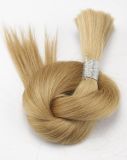 Karamelblonder loser Echthaarzopf Farbe 14, Zopf 40 cm 100g