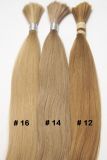 Karamelblonder loser Echthaarzopf Farbe 14, Zopf 40 cm 100g